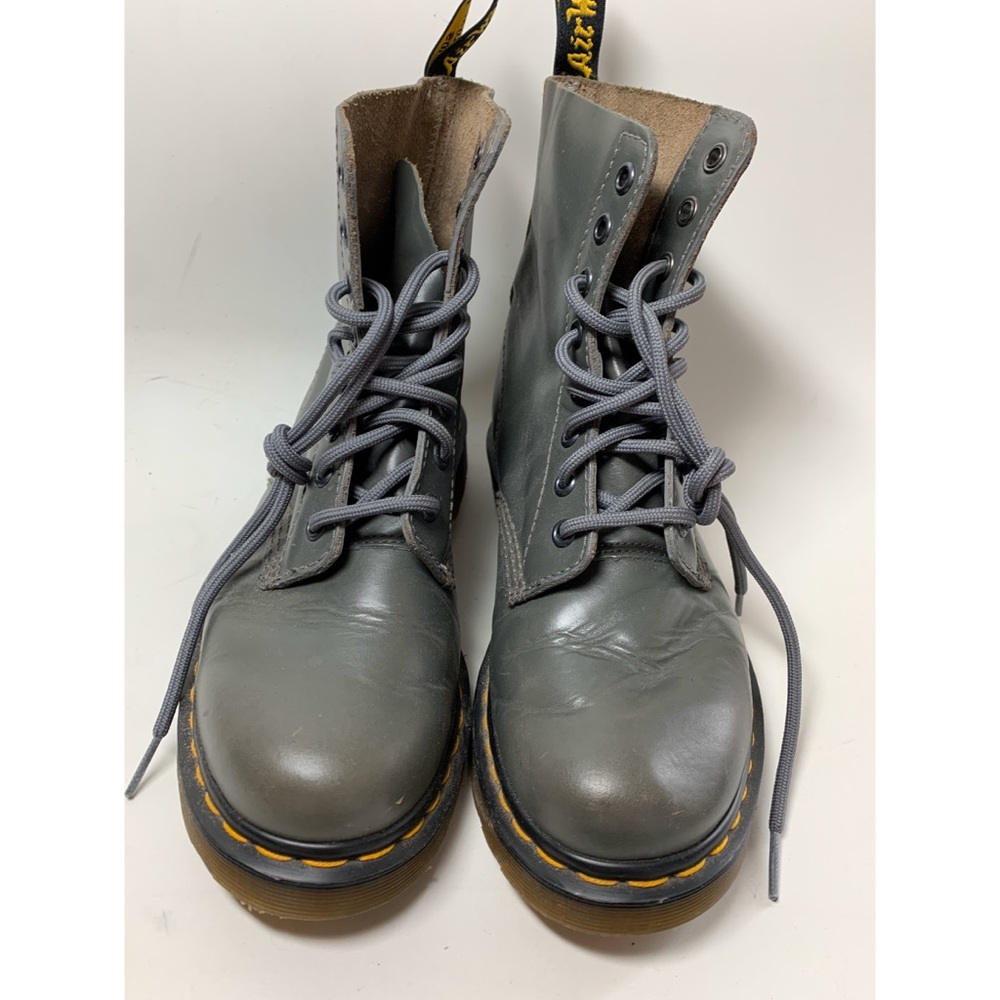 Gray Dr. Martens Boots!!!